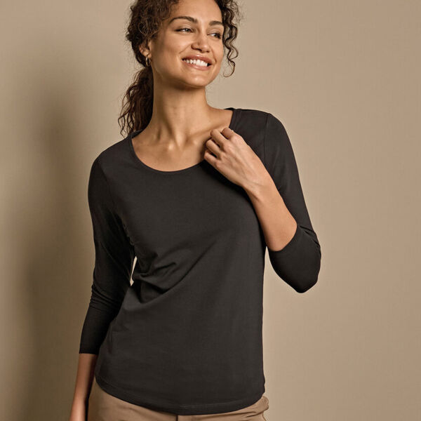 Women’s stretch 3/4-sleeve tee (460) Miniaturansicht