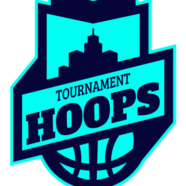 Hoops Tournament Basketball logo template Miniaturansicht