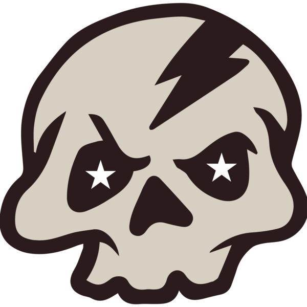 Elements Skulls logo template 23 Miniaturansicht