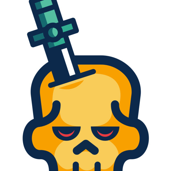 Elements Skulls logo template 153 Miniaturansicht