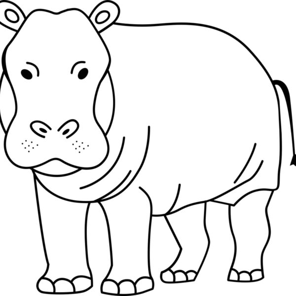 Hippopotamus   Clipart 2 Miniaturansicht