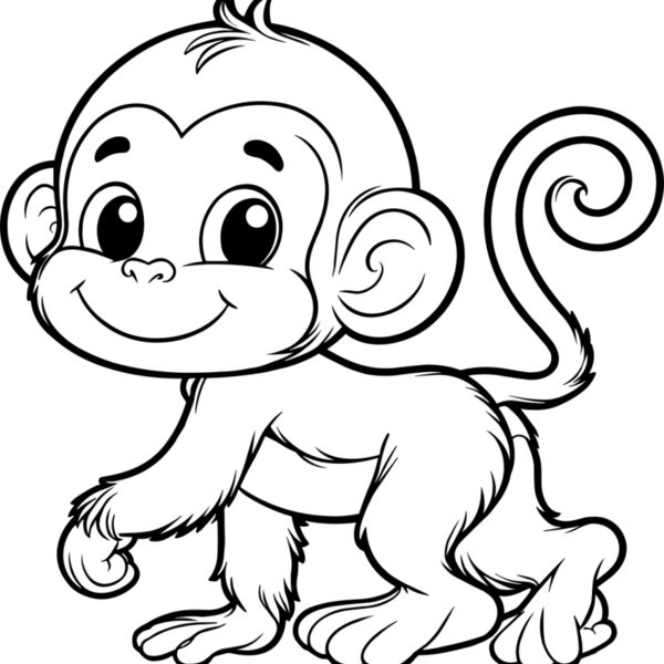 Monkey   Clipart 1 Miniaturansicht