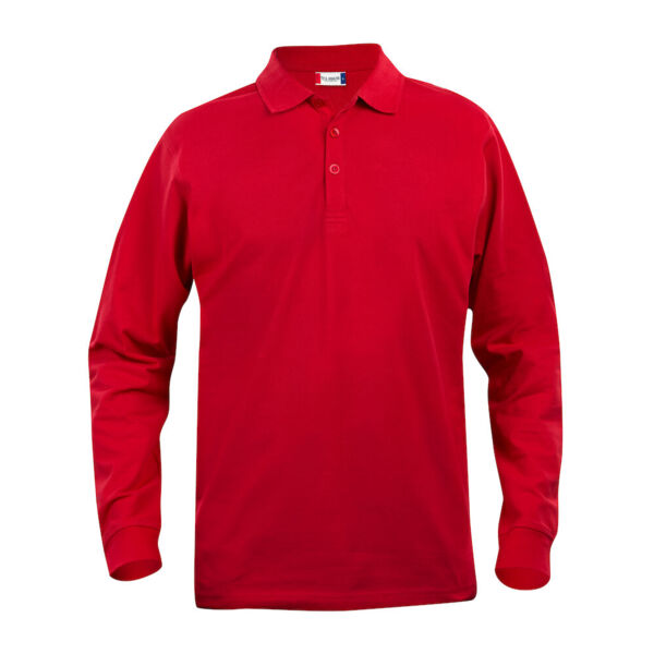 Clique Basic Polo L/S Junior Miniaturansicht