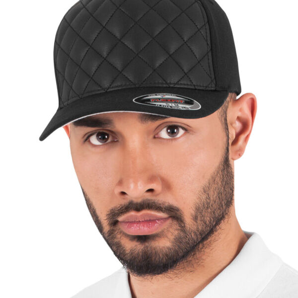 5 Panel Kappe "Diamond Quilted" Miniaturansicht