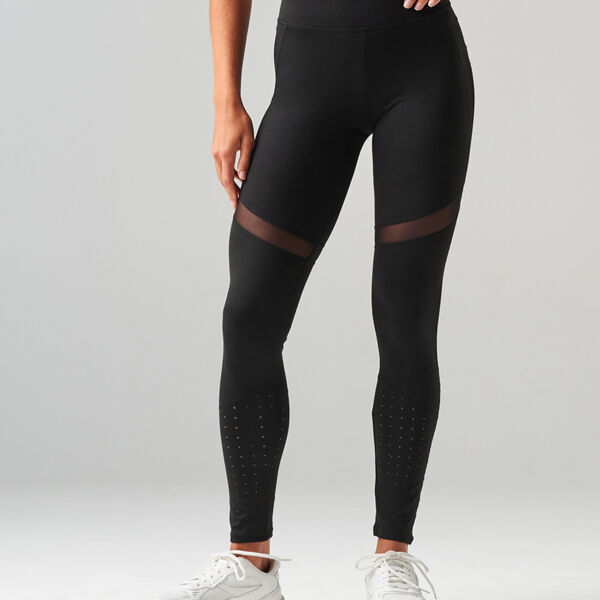 Ladies Panelled Leggings Miniaturansicht